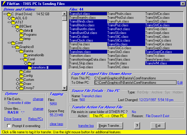 FileVan Screenshot